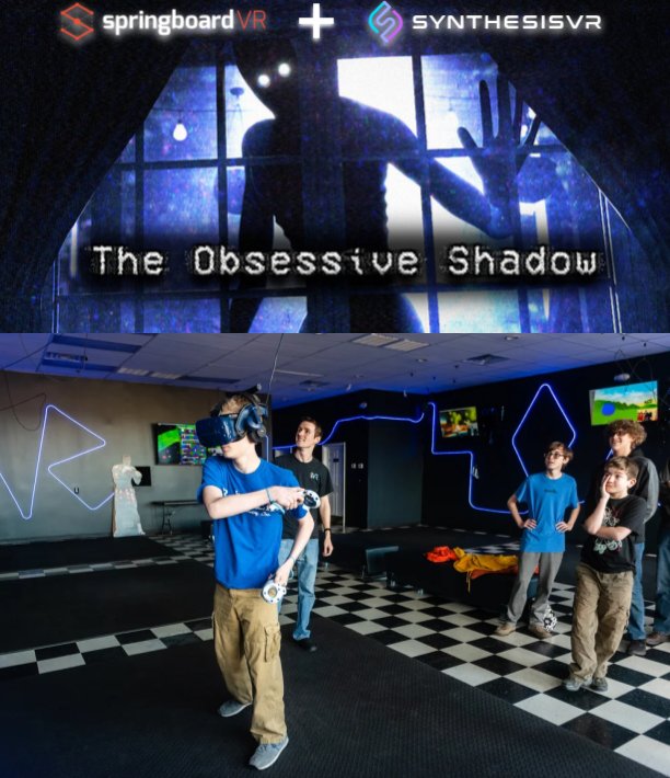 The Obsessive Shadow at a VR Arcade